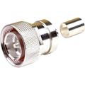 7/16 DIN Male Straight Crimp Connector for RG-8/U, LMR®-400, and 9913 Cables