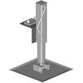 Adjustable Equipment Platform Leg