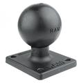RAM® Ball Adapter with 2 in x 1.7 in Rectangle Base and C-Size 1.5 in Rubber Ball
