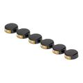 NMO Rain Cap, Black, 6 Per Pack