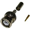 BNC Male Straight Crimp Connector for RG-142/U and RG-55/U Cable