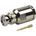 BNC Male Solder Clamp Connector for RG-8/U, RG-8A/U, and RG-213/U Cable