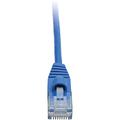 Cat 6A 10G Snagless Molded Slim UTP Ethernet Cable, 1 ft