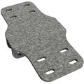 Connecting Panel, Joins 2-3-in OD Round Members to a MagFoot Jacket