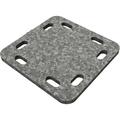 Crossover Plate for Joining 2-3 in OD Round Members