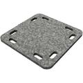 Crossover Plate for Joining 3-4 in OD Round Members