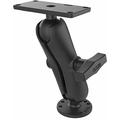 RAM® Drill-Down Double Ball Mount for Humminbird Helix 7, Medium Arm