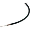 HELIAX® 1/4 in FSJ1-50A Superflexible Corrugated Copper Foam Coax Cable, Black PE Jacket