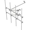 G21HD High Capacity Sector Frame, Includes Four 2.375 in x 96 in OD Antenna Pipes