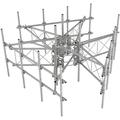 G23RHDXL PIM Optimized Spacing High Capacity Monopole Platform,  96 in Antenna Pipes