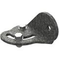 Pivoting Interface for Angle Structural Members, Galvanized Steel