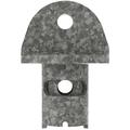 Pivoting Interface for Round Structural Members, Galvanized Steel