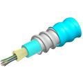 LazrSPEED® Plenum Distribution 12-Fiber OM4 MM Indoor Cable, Armored, Aqua