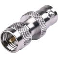 Mini-UHF Male - BNC Female Adapter