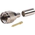 Mini-UHF Male Crimp Connector for RG58/U Cable