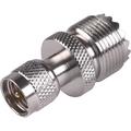 Mini-UHF Male - UHF Female Adapter
