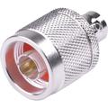 N Male - BNC Female Adapter