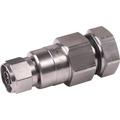 N Male OMNI FIT™ Premium Straight Connector for 1/2 in Coax Cable