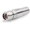 N Male Positive Stop™ Straight Connector for HELIAX® 1/2 in AL4RPV-50, LDF4-50A, and HL4RPV-50 Coax Cable