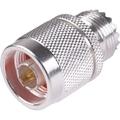 N Male - UHF Female Adapter