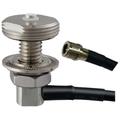 NMO 3/4 in Thick Mount Assembly with 17 ft LL195 Cable and Fixed QMA Connector