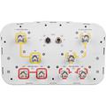 Outdoor Multiband 65 Deg HPBW Sector Antenna with 8x 4.3-10 Female Connectors
