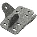 Parallel Structural Plate for Connecting 2-3 in OD Round Member, 60 Deg Total Sweep