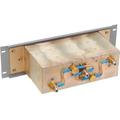 440 - 512 MHz 4-Cavity Pass-Notch Antenna Duplexer, N Female Connectors, Factory Tuned