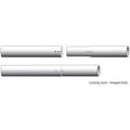 1-1/4 in OD × 16 GA × 5 ft Plain End Pipe, Pre-Galvanized