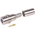 QMA Male Straight Crimp Snap-Lock Connector