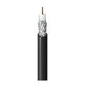 RF240-FR Riser, RG58X 50 Ohm Wireless Transmission Coax Cable, Black PVC Jacket, 1000 ft