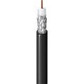 RF240, RG58X 50 Ohm Wireless Transmission Coax Cable, Black, 1000 ft