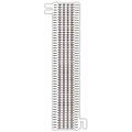 S66 Cat 5e M Series 4x50 Block, 50-Pair, Field-Terminated, 500 Clips