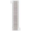 S66 M Series 4x50 50-Pair Field Terminated Connecting Block, 500 Clips