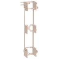 Terminal Block Mounting Bracket for 66M1-25/66M1-50 Connecting Blocks