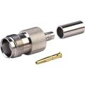 TNC Female Straight Crimp Connector for RG-58/U Cable
