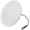 617 MHz - 6 GHz Ultra Low Profile Dome Antenna with N Female Connector