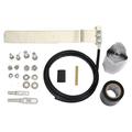 Universal Grounding Kit for 3/8 - 3 in Coax Cables and Elliptical Waveguides, Copper Strap, 60 in Lead