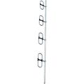 138 - 174 MHz 11.1 dBi Omni Broadband 4-Dipole Antenna with 7/16 DIN Female Connector