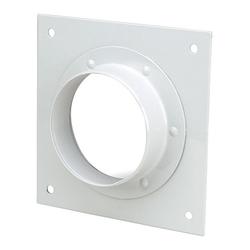 7 x 7 in 1-Port Entry Panel with 4 in DIA Hole, Gray