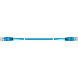 1 m MM OM4 Zip Cord HELIAX® 2 Fiber Patch Cable with DLC/UPC - DLC/UPC Connectors, Aqua