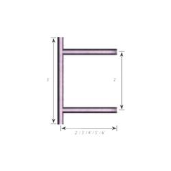 2' Light Standoff. Mounting hardware not included