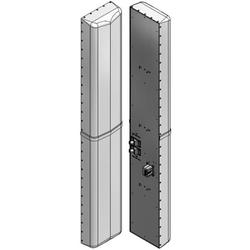698-896 MHz X-Pol Panel Antenna, 2 Back Connectors