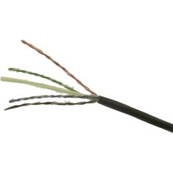 1592A Cat6A F/UTP Outdoor Cable, 4 Pair, Black