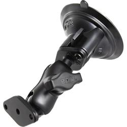 Twist-Lock Suction Cup Double Ball Mount