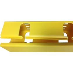 6' Fiber Management Yellow Vertical Tray