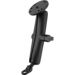 9 mm Angled Base, Long Double Socket Arm