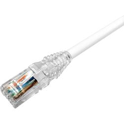 Uniprise Cat 6 U/UTP Patch Cord, White, 1'