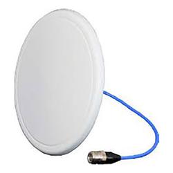 600 - 6000 MHz Ultra Slim Round SISO Omni Antenna with 4.3-10 Female Connector