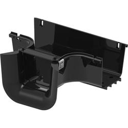 FiberGuide® Trumpet Flare for Downspouts, Black